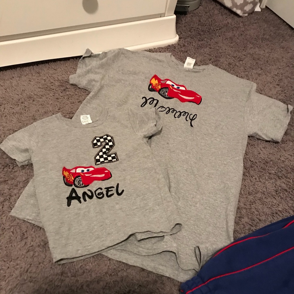 Matching mommy and son outfit